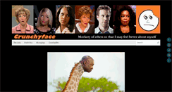 Desktop Screenshot of crunchyface.com